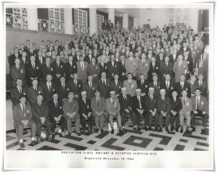 1960 Nov Bldg Dedication Class